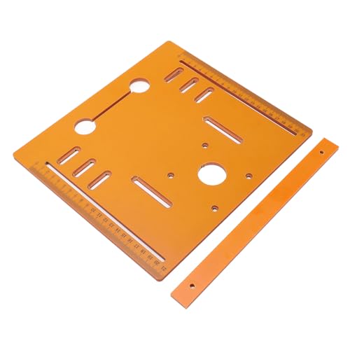 Cutting Machine Base Plate 28x25cm Heat Resistant Circular Saw Insert Plate Strong Compatibility Easy Installation for Woodworking Projects - Image 4