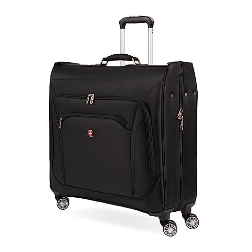 How to make suit fit inside luggage SwissGear 7895 Premium Rolling Garment Bag
