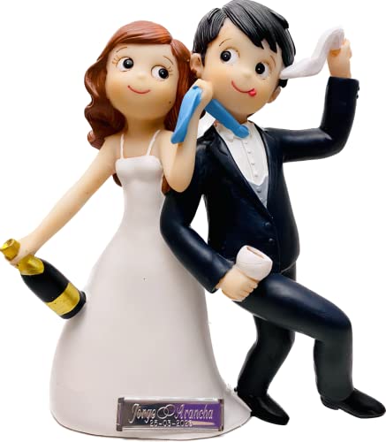 Muñecos Tarta Boda Personalizadas Figura De Novios Para Tarta De