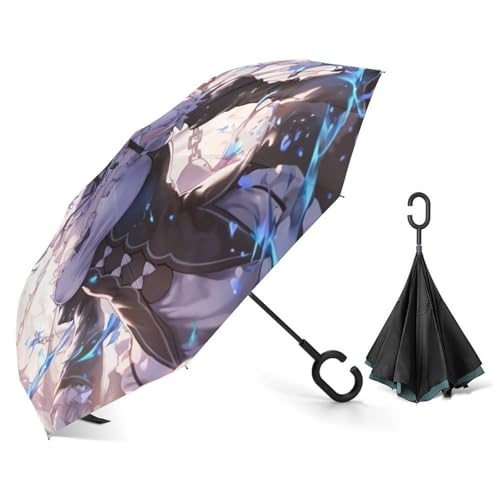 長傘 Reゼロから始める異世界生活 レム 逆さ傘 逆折り式 逆さになる傘