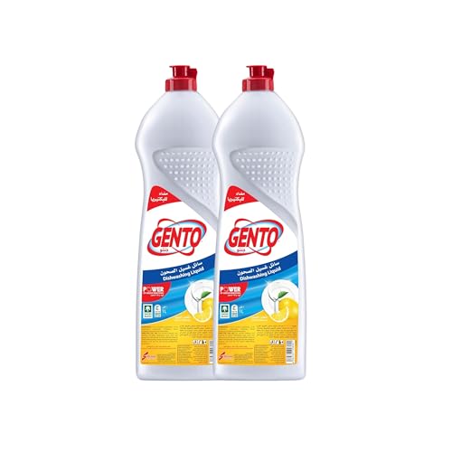 Gento Lemon Freshness Dishwashing Liquid 2 x 1 Liter