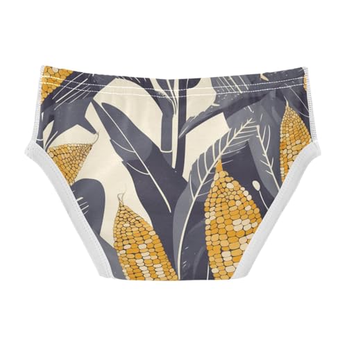 KLL Corn Cobs Beautiful Exotic Hawaiian Toddler Boy Comfort Training Underwear Breathable Undies2