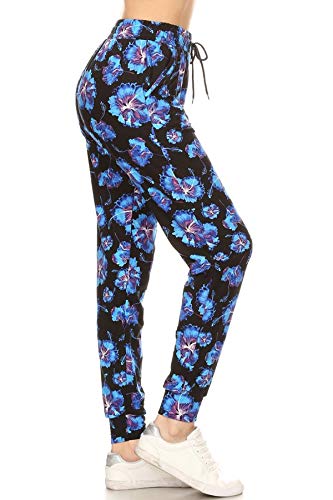 Image of Leggings Depot Premium Jogger Women's Popular Print High Waist Track Pants(S-XL)