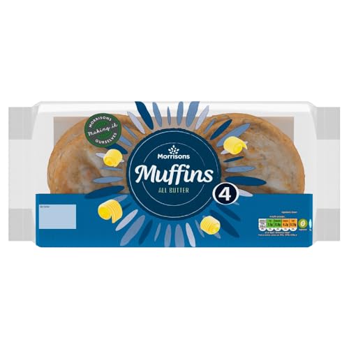 Morrisons All Butter Muffins 4 pack