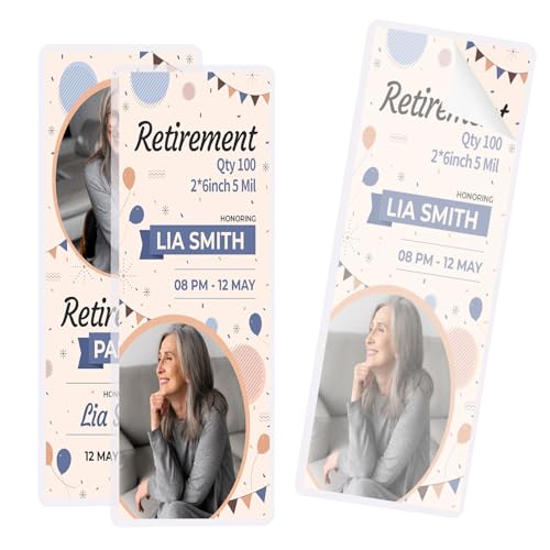 100 Pieces Bookmark Laminating Pouches 2x6 Hot Laminator Sleeves ...