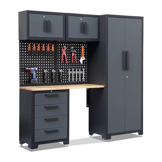 HPDMC 7-Piece Garage Storage System