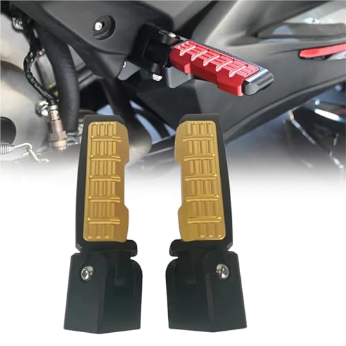 Repose-pieds pour Yamaha Xmax 2023-2024 - Pédales de rechange noires