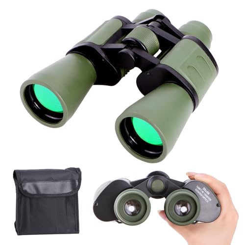 Binoculares Compactos 20x50 Impermeables Verde miniatura 1