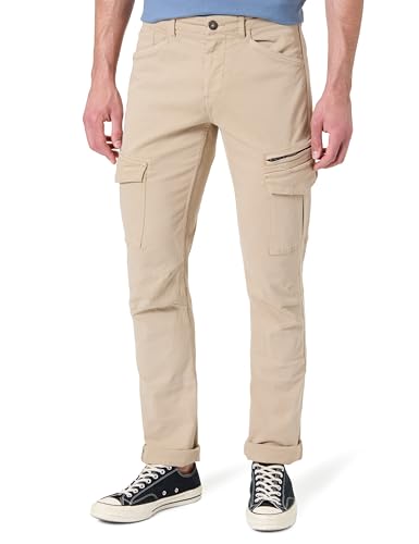 Pantalon Tonvui Joyce beige P24 taille 32 idéal pour le bureau