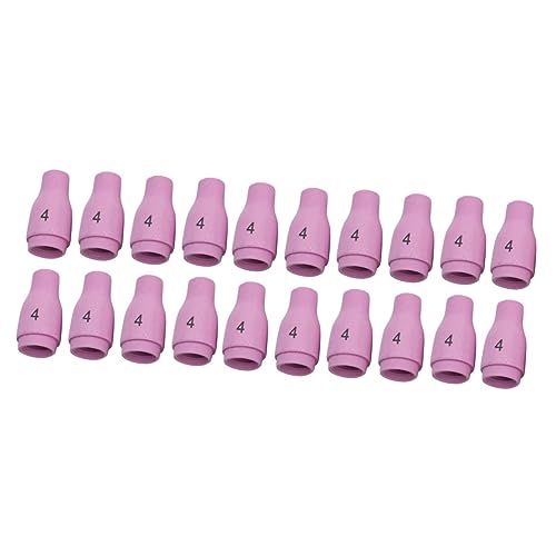 DOITOOL 20 Pcs Soldering Argon Arc Welding Parts Argon Arc Welding Nozzle Welding Torch Ceramics