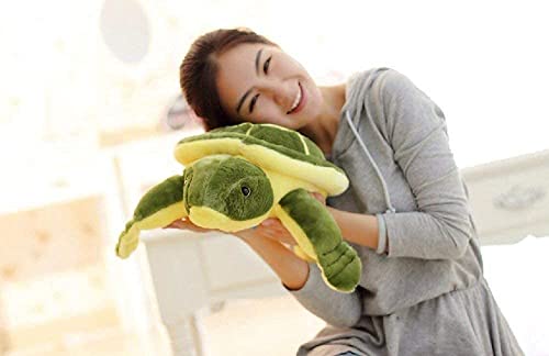 Image of Purple Beats Turtle Tortoise | Stuffed Soft Cute Green Tortoise Big Large Size Plush Toy for Kids as Well as for Giving Gifts on Birthdays or Any Special Occasion | (Turtle 45cm)