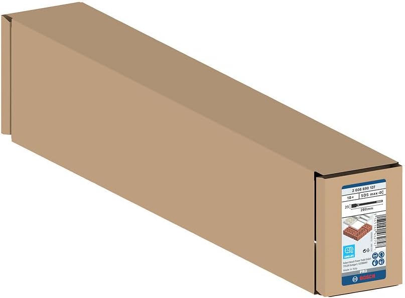 Bosch 280mm x 25mm SDS-Max Flat Chisels (10pk)