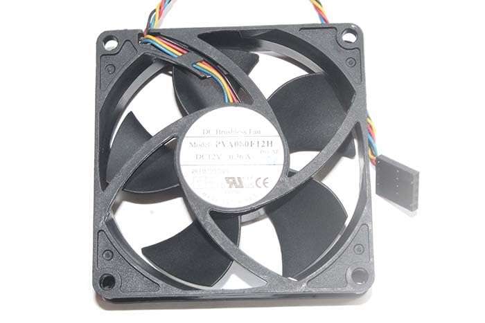 Ventilateur de boîtier 80x80x20mm PVA080F12H P03-AE 12V 4 fils pour ordinateur Dell