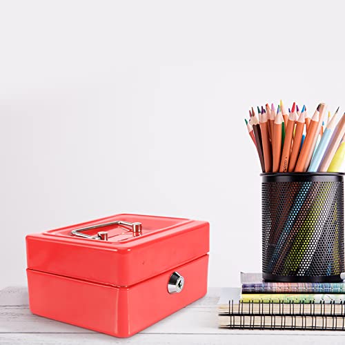 Cassetta Portavalori con Chiave e Vassoio