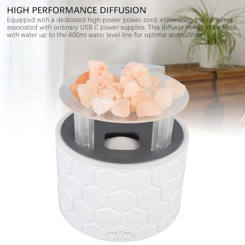 Difusor aromático eléctrico 400 ml con luz nocturna y temporizador miniatura 4
