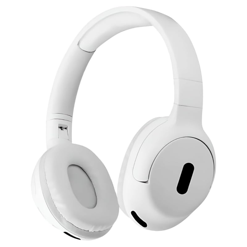 Elevea 𝟏𝟓 𝐘𝐄𝐀𝐑𝐒 𝐖𝐀𝐑𝐑𝐀𝐍𝐓𝐘 Wireless Headphones with ANC, Bluetooth 5.0, Touch Controls, Clear Calls, Ambient Mode, Over-Ear Cushions, Long Battery Life – Ideal for Music