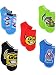 Fortnite Big Show Low Cut Socks, 5 Pair Pack, Multi, 9-11 Boys (Shoe 4-10)