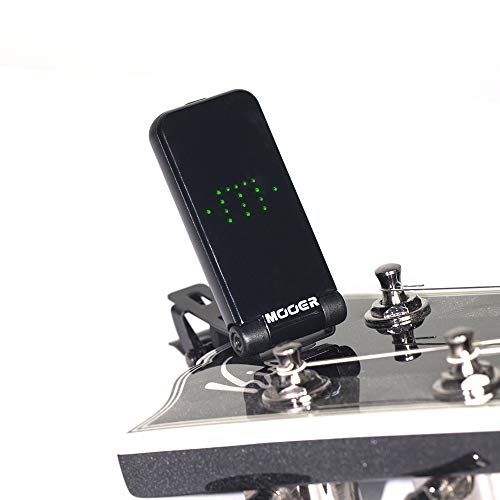 image for MOOER Clip on Tuner Electric Guitar Tuner Bass Guitar Tuner Acoustic G