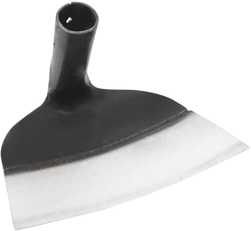 Housoutil 2PCS Garden Weeding Field Hoe, 23.5cm/9.25in Hand Hoe Head Handheld Grub Hoe Replacement, Garden Tool Hand Shovel Puller Accessories with 3.2cm/1.25in Hole