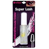 BY APPLE Super Lash Natural Look Mascara, Crystal Clear, Volumizing and Lengthening Formula with Classic Brush, 0.45 Fl Oz