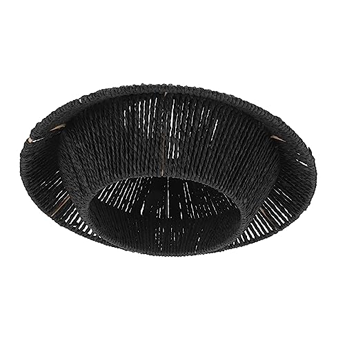 Toddmomy Wicker Table Lamp Lamp Shades for Home Retro Lampshades Replacement Decorative Lamp Shades