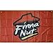 Banger - Finna Nut Pizza Hut Meme Motivational Inspirational Office Gym Dorm Wall Decor Design on a 3X5 Feet Flag with 4 Grommets for Easy Hanging. Authentic BANGER FLAG