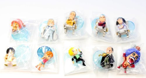 Amazon.co.jp: 食玩 ワンピースコレクション 激闘! 海賊団VS海軍! 全10 