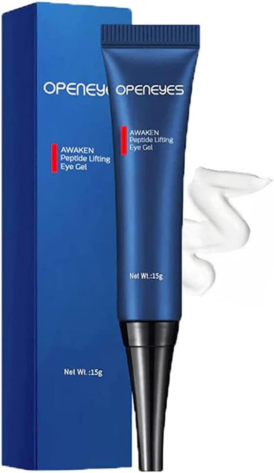 Ontwaken Peptide Lifting Eye Gelã€Magisch effect Ontwaken Peptide Depuffing Ooggel, Peptide Lifting Eye Gel – Vermindert wallen/donkere kringen/Onder de ogen zakken/rimpels