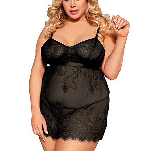 Lingerie érotique couple avec costumes sexy et vêtements de nuit en dentelle