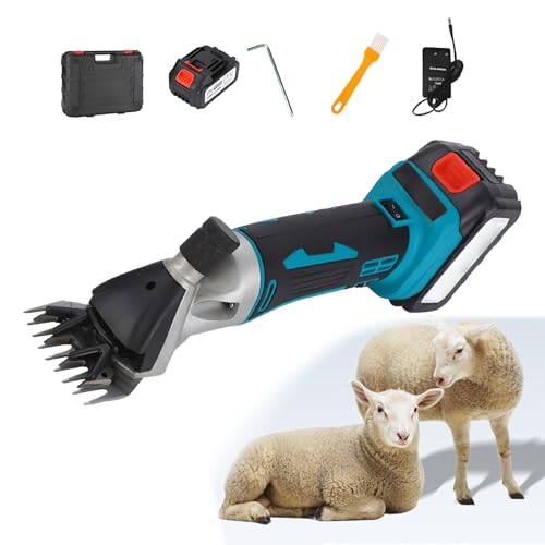 Cisailles à moutons électriques sans fil pour tondre sans effort et sans câble les ovins