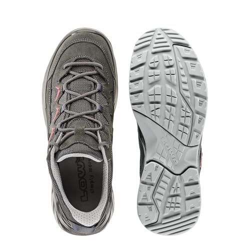 LOWA Halbschuh SIRKOS EVO GTX LO Ws anthrazit/beere, 39.5