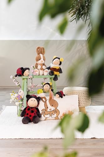 NICI Kuscheltier Hummel Beelinda 18cm - gelb - Stofftier aus weichem Plüsch, niedliches Plüschtier zum Kuscheln und Spielen, für Kinder & Erwachsene, tolle Geschenkidee - 61628