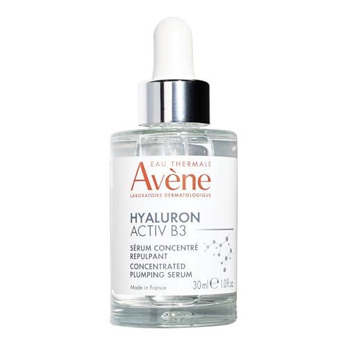 Avène Hyaluron Activ B3 Sérum Concentrado Preenchedor Com Niacinamida, Adenosina, Dois Tipos de Ácido Hialurônico Puro e Água Termal Avène. Preenche e Reduz Visivelmente Rugas, Melhora Elasticidade, Firmeza e Luminosidade da Pele. Indicado para todos os tipos de pele, 30ml