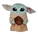 Simba Toys - Peluche Disney Baby Yoda de la Serie The Mandalorian de Star Wars, Incluye 3 Accesorios de Envío Aleatorio, Rana, Pelota o Cuenco de Sopa, 100% Original, Para todas las Edades - 17 cm