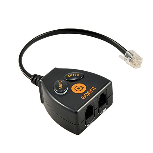 TruVoiceAgent Buddy Box Universal Headset or Handset Training Solution with Mute