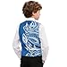 Yreiwoby Fashion Boys Dress Vest Suit Waistcoat Formal Business Slim Fit Suits for Boys Blue Button Up Vests V-neck Sleeveless Tuxedo Jacket with Pockets