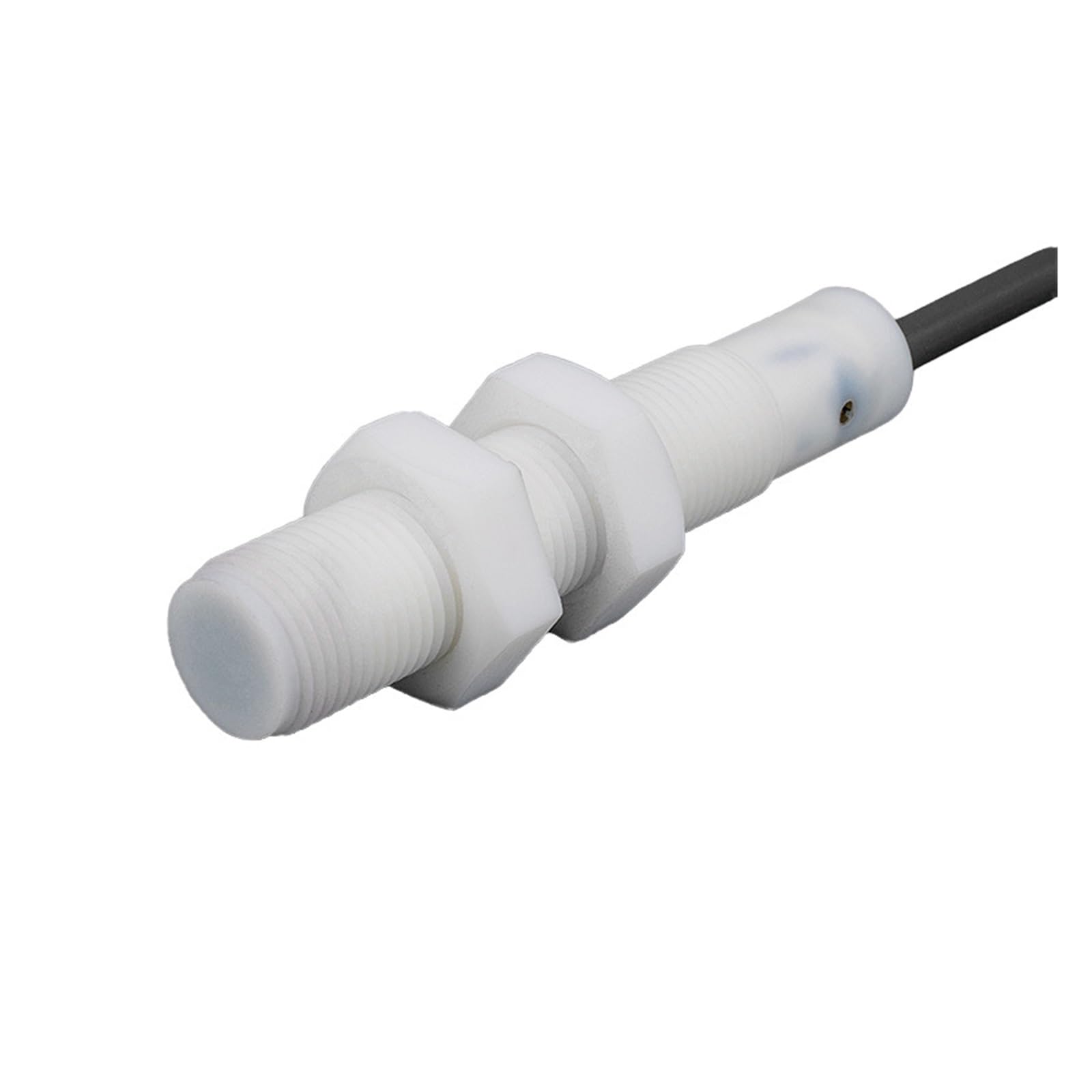 QAZXSEMUI M12 Optical Proximity Sensors Flush or Non-Flush Capacitive Level Materials Corrosion NPN and PNP Outputs(M12-Flush- NPN-3MM)
