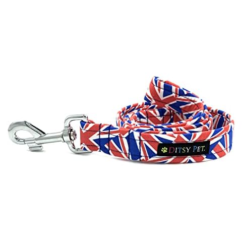 Union Jack Platinum Jubilee Dog Lead Cover