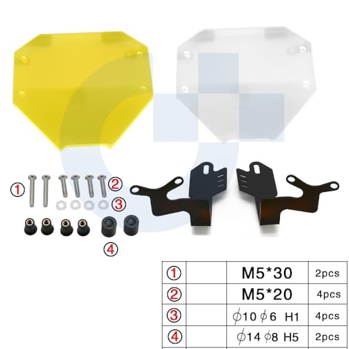 Protection de phare avant V-Strom 800DE contre la casse et les débris
