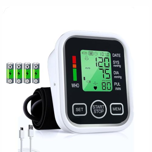 Image of Automatic Blood Pressure Monitor DMBP06 | Large Display, Digital BP Machine with Voice, One-Touch Use, Accurate Cuff Sphygmomanometer, Home BP Monitor for Adults, Elderly, Patients