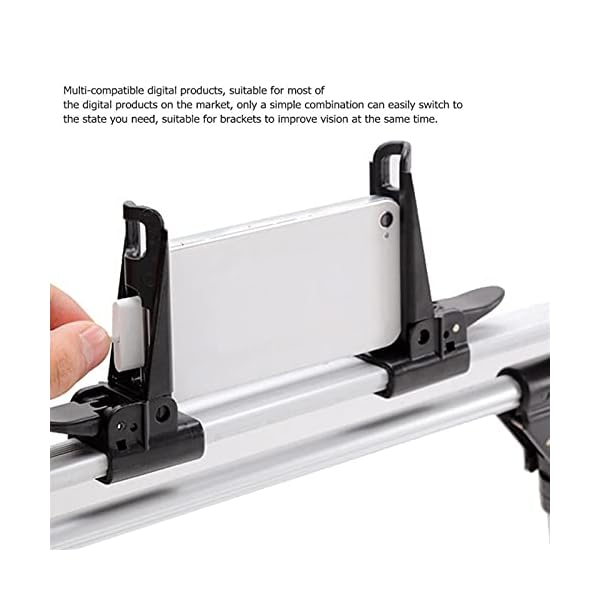 TYTG Laptop-Zubehör Einstellbarer Tablet-Stand, faules Bett, Boden, Schreibtisch, Stativ, Faltbarer Tabletständer… – Bild 5