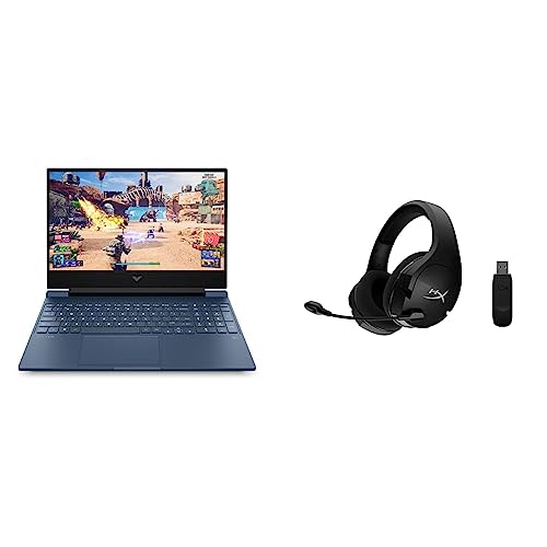 Image of HP Victus Gaming Laptop AMD Ryzen 5 5600H 15.6 inch(39.6 cm) FHD IPS Gaming Laptop & Stinger Core 7.1 Wireless