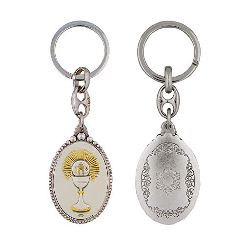 Hand Painted Holy Figure Keychains - Jesus, Virgin Mary, Saints | Made In Italy