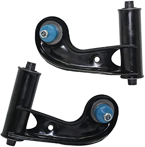 Image of Detroit Axle - RWD Front End Suspension Kit for Mercedes-Benz E320 E420 E430 E55 AMG, Upper Control Arms Ball Joints Lower Control Arms Lower Ball Joints Sway Bars Tie Rods Boots Replacement - 14pc Se