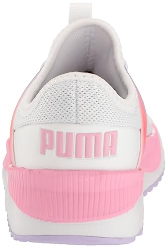 PUMA Shoes Pacer Future Sneaker, 10.5 US Unisex Little Kid, White-Vivid Violet3