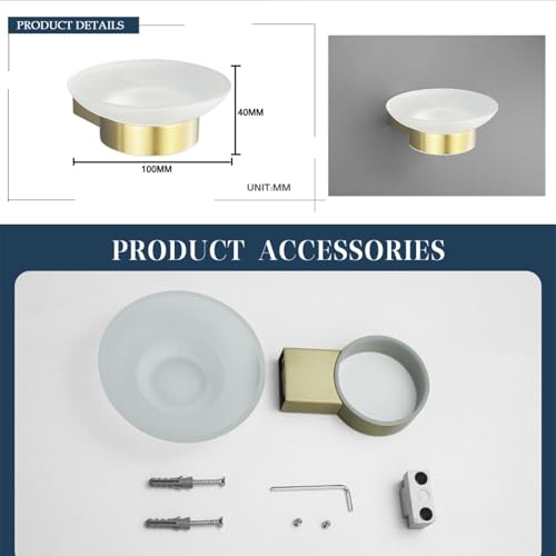 Lot de 4 anneaux porte-serviettes brossés, accessoires de salle de bain élégants pour serviettes, brosses, lunettes en papier, peignoirs, décoration d'intérieur élégante pour salle de bain moderne