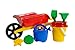 Simba 107136235 - Carriola giocattolo con set da mare, assortimento di 2 colori