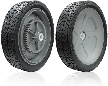 Craftsman Lawn Sweeper Parts That Will Change Your Lawn Care Game 4 40987 Lawn Sweeper Wheel Tire Complete Assembly Set Compatible with Craftsman Tow-Behind Lawn Sweeper 2 PCS