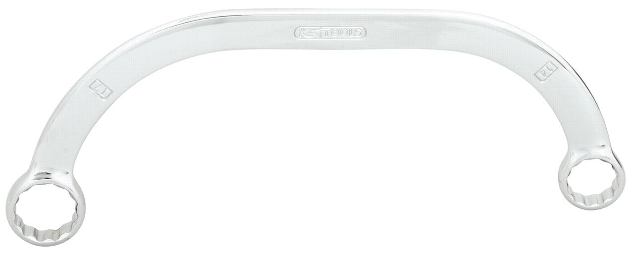 Ks Tools Weiß 518.0852 10 X 12Mm Chrome+ Half Moon Manifold Spanner