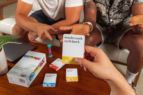 Image of Awestuffs Incohearent - The Guess the Gibberish Party Game - Fun Games for Adults & Game Night Party Games